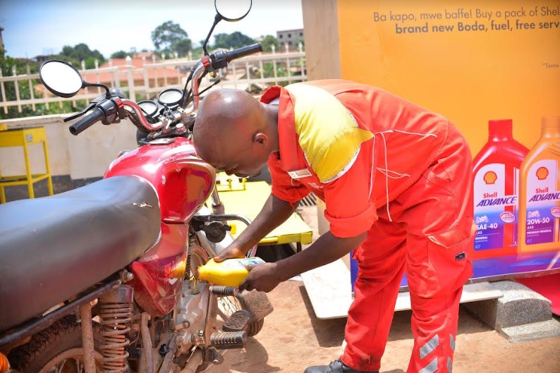 To participate, Boda Boda riders will need to purchase Shell Advance at any participating retail outlet to receive an entry coupon. (IMAGE: Courtesy | theKR Media)